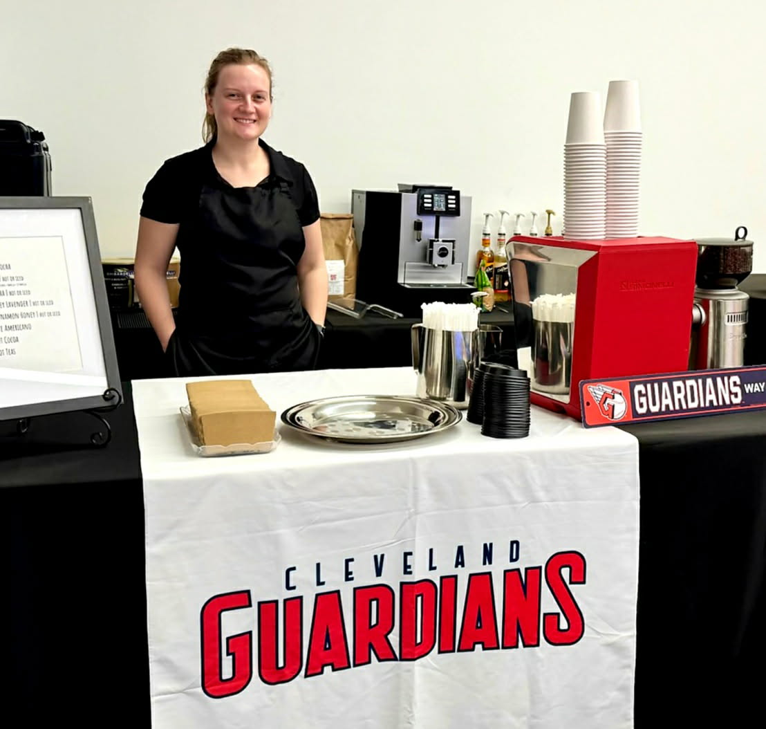 Cleveland Espresso mobile coffee cart at Cleveland Guardians | Progressive Field